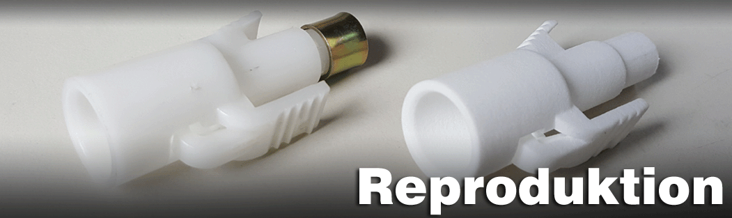 Nachfertigung von nicht mehr lieferbaren Ersatzteilen